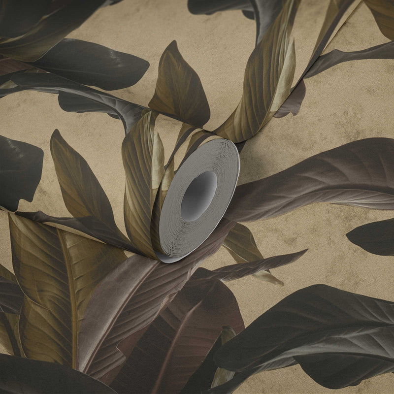 Banana Tropical  - Brown + Gold