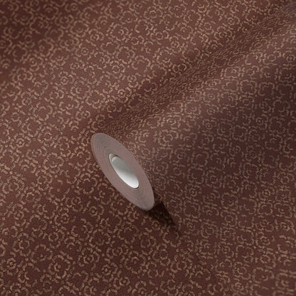 Marrakesh Hall Wallpaper  - Burnt Red