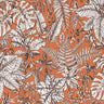 Leafy Ferns Wallpaper - Orange - Discontinuing