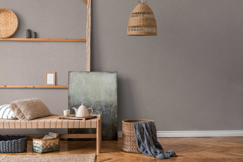 Textile texture wallpaper - Beige