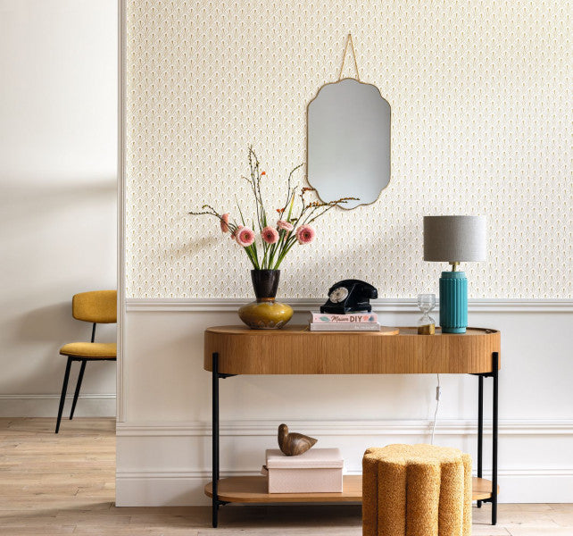 Abundance Wallpaper - Beige Dore