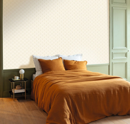 Effervescence Wallpaper - Blanc irise