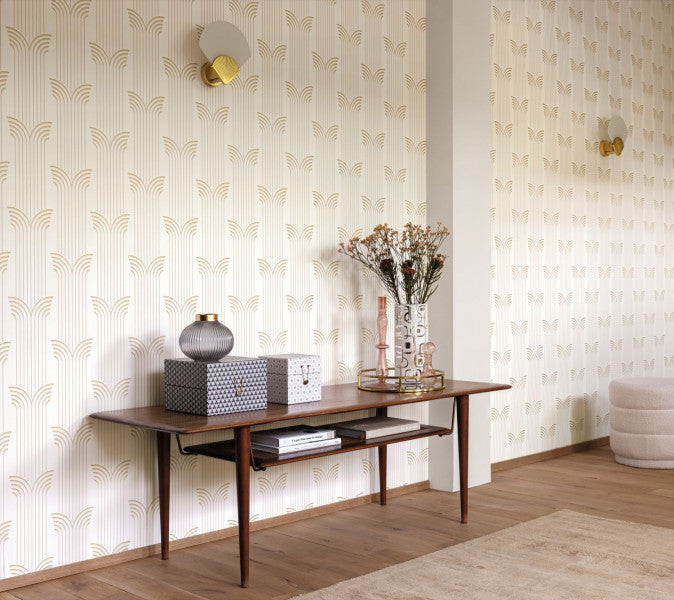 Glamour Wallpaper - Beige dore