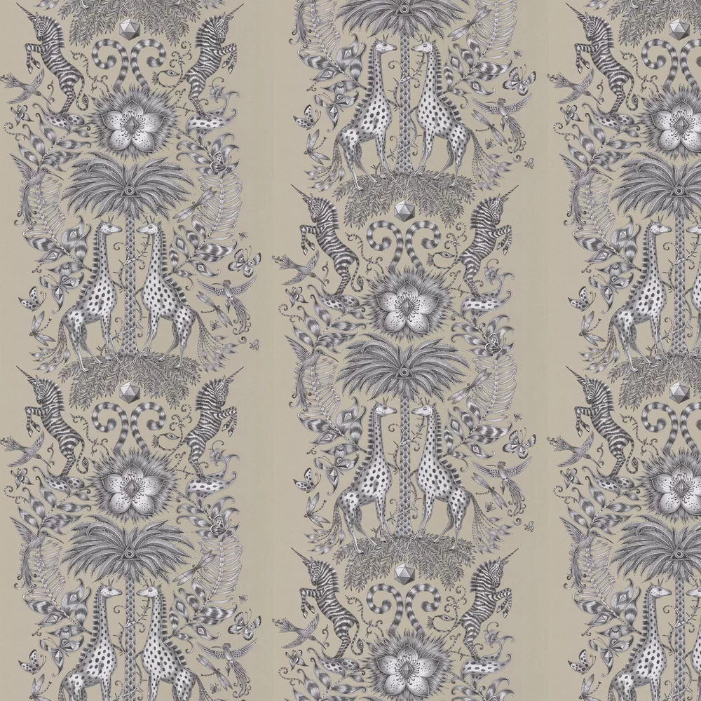 Kruger Wallpaper - Monochrome (light bronze)