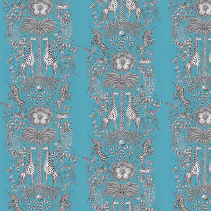 Kruger Wallpaper - Teal
