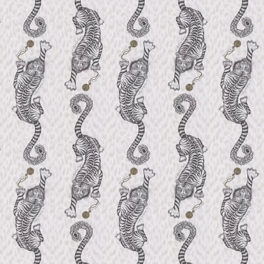 Tigris Wallpaper - Monochrome