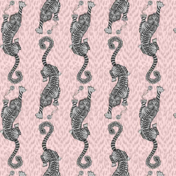 Sample - Tigris Wallpaper - Pink
