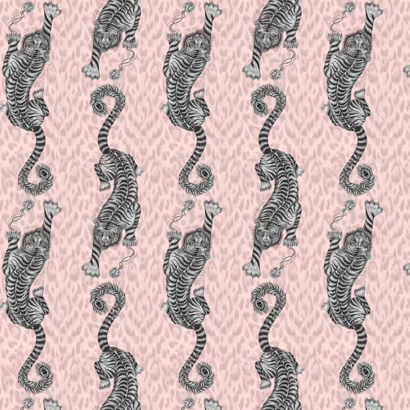 Tigris Wallpaper - Pink