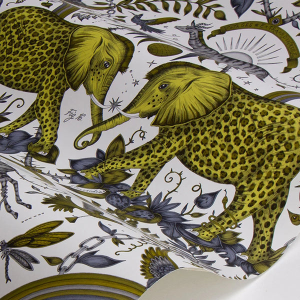 Sample - Zambezi Wallpaper - Gold