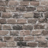 Brick Wallpaper - Brown Grey