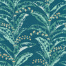 Escapade Epopee Wallpaper - Peacock Blue