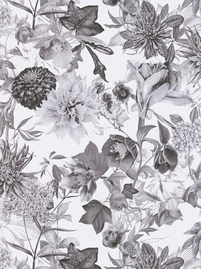 Floral Trails Wallpaper - Monochrome