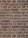 Soft Mortar Brick Wallpaper - Rust