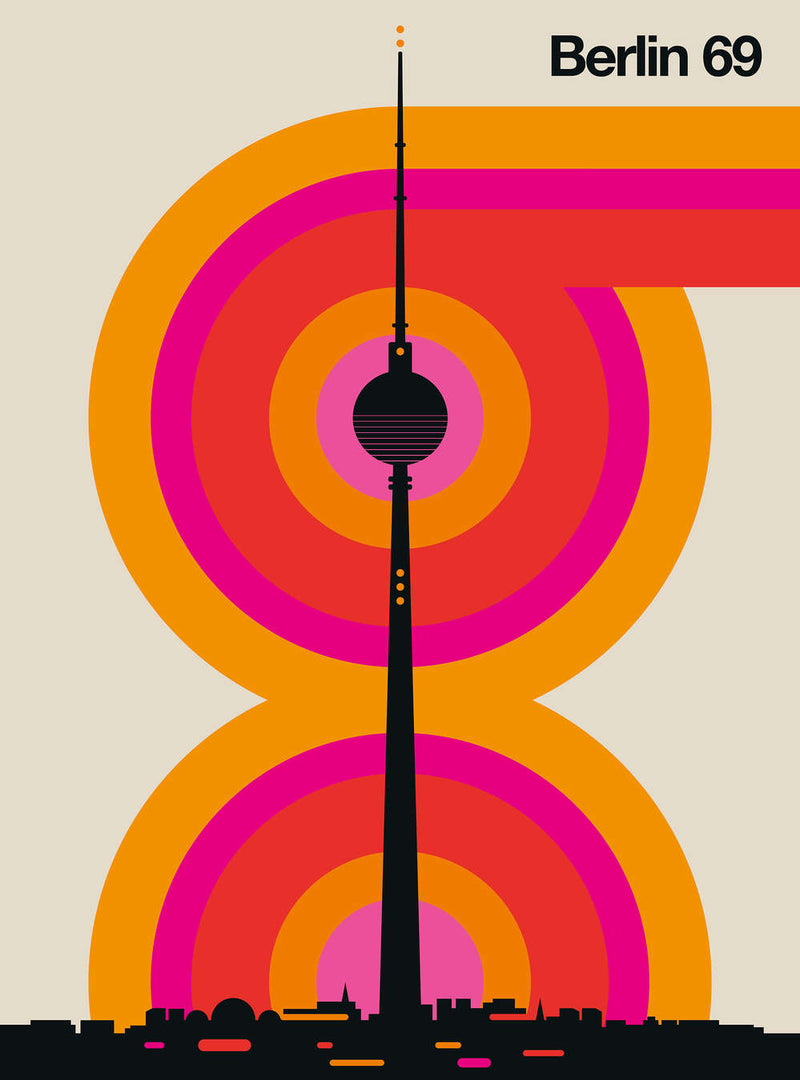 Berlin Radio Tower Mural (ARTist Collection)