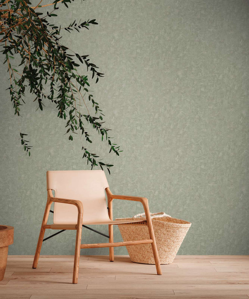 Natural Living Plains Wallpaper - Green