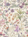 Papillon Floral Butterfly Vinyl Wallpaper – Cream