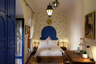 Fantail Flight Wallpaper - Mustard/White