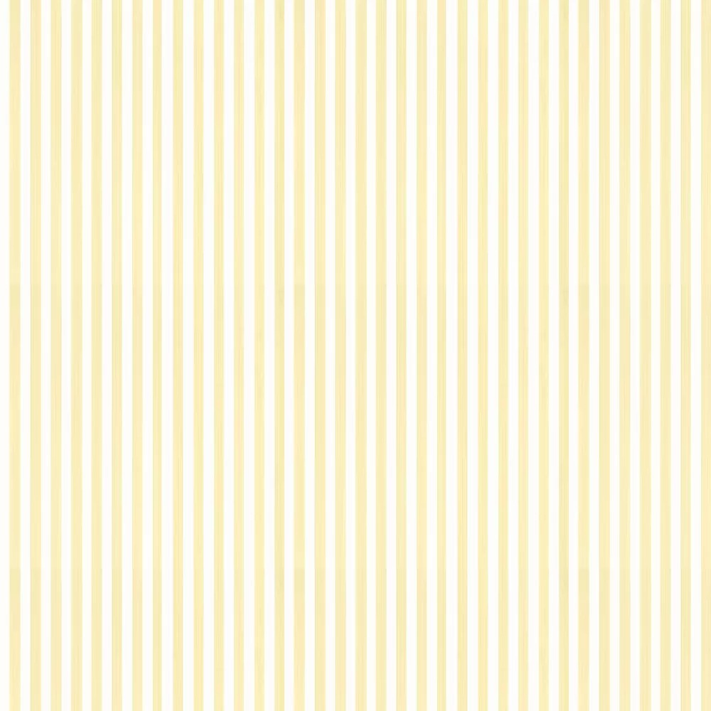 Closet Stripes Wallpaper - Pale Yellow/White
