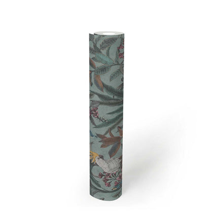 Cockatoo Jungle Wallpaper - Green