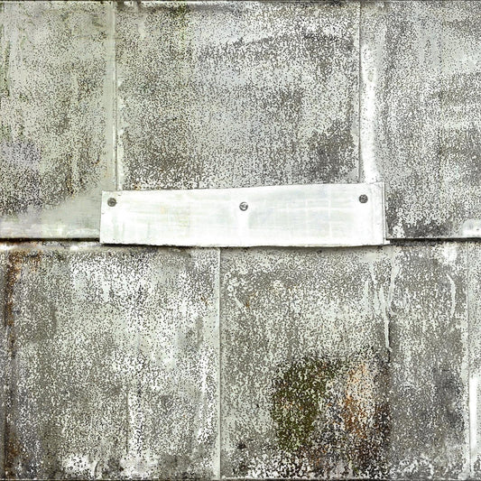 Piet Hein Eek 'Rusted Metal Series' Wallpaper - White Rusted Metal