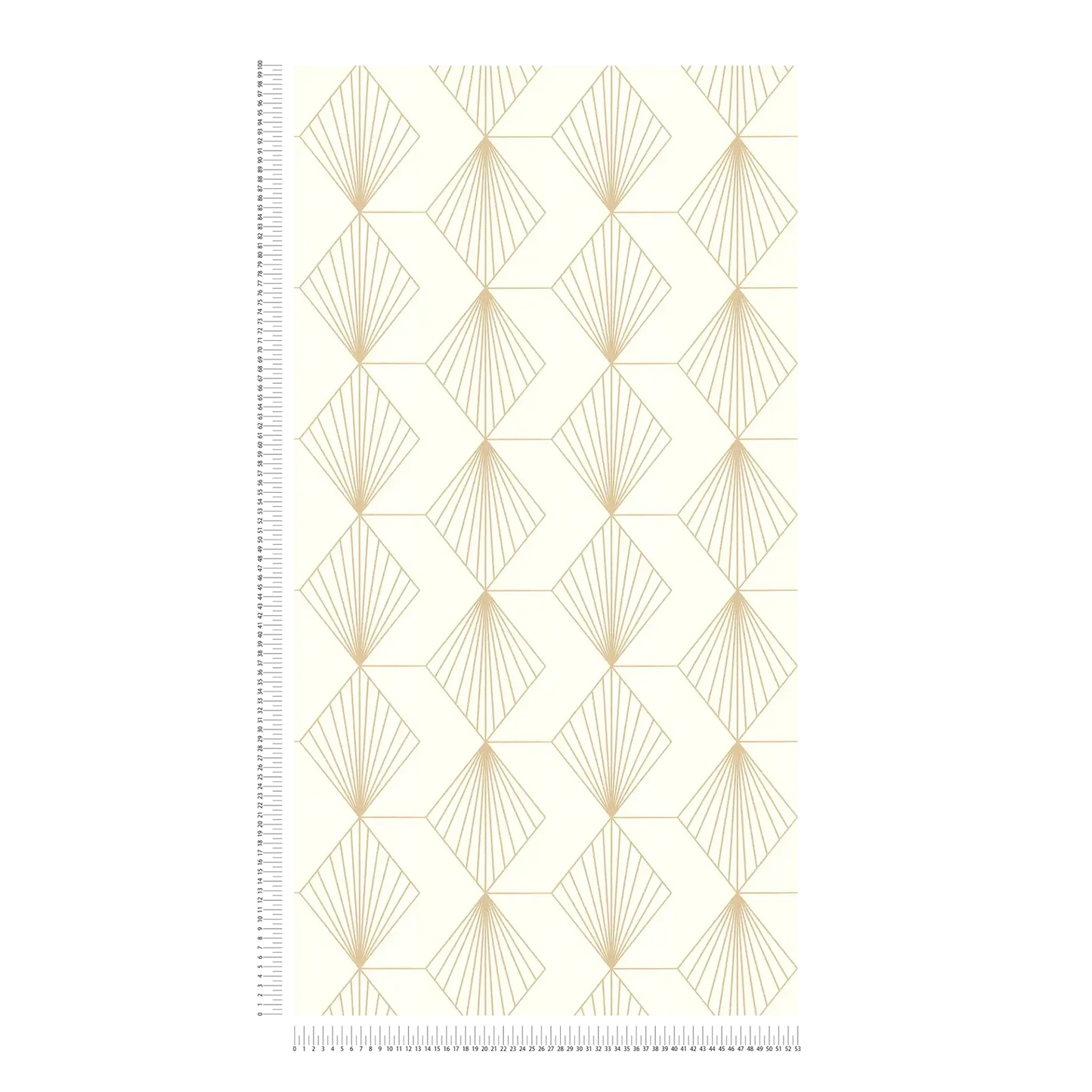 French Affair Wallpaper - Cream Gold