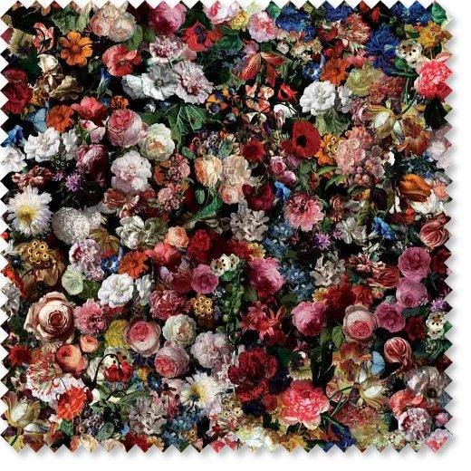 Flowerbomb Velvet - Fabric - Scarlett
