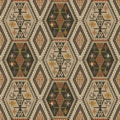 Mulberry Home Buckland Wallpaper - Woodsmoke