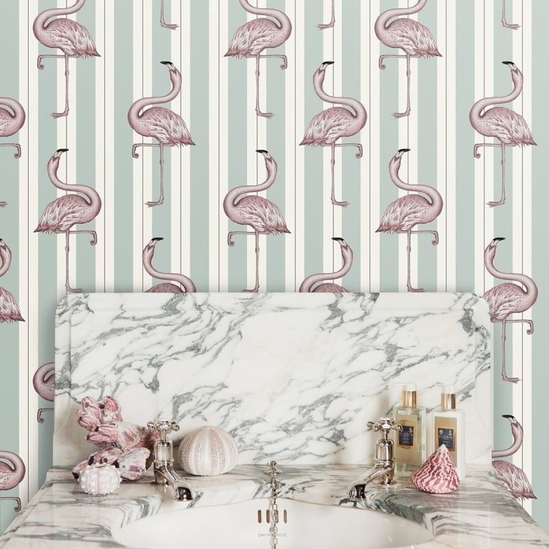 Flamboyance Hybrid Mural Wallpaper - House of Hackney