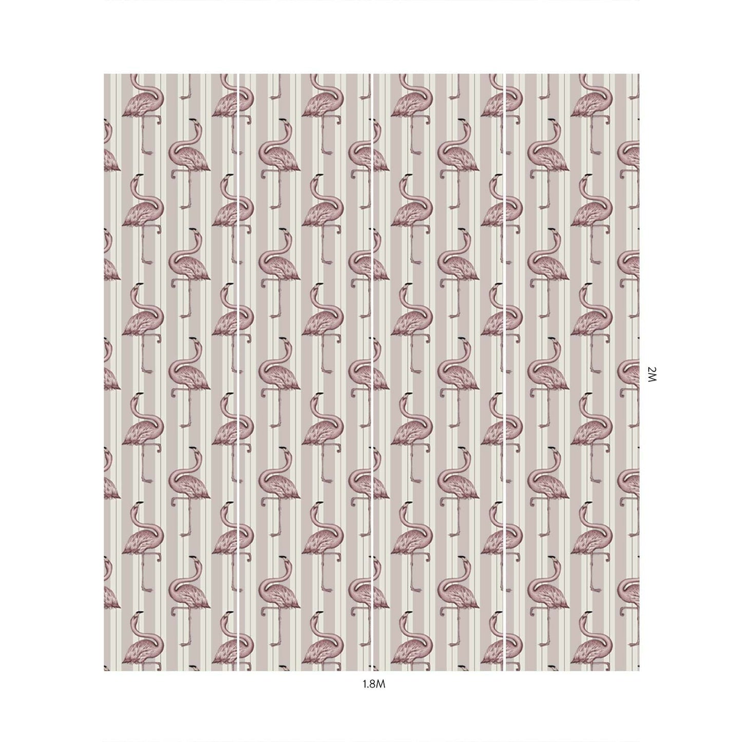 Flamboyance Hybrid Mural Wallpaper - House of Hackney