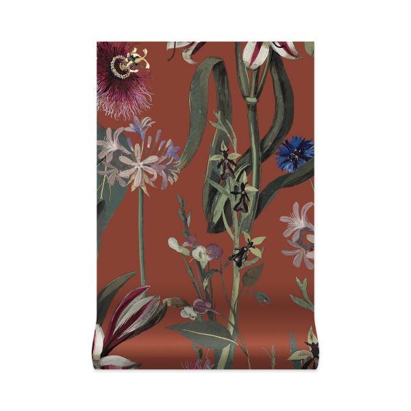 Flora Delanica Hybrid Mural Wallpaper - House of Hackney
