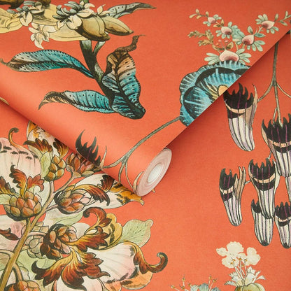 Florafantasia Hybrid Mural Wallpaper - House of Hackney - Amber