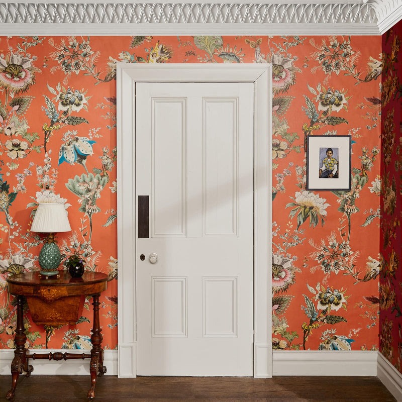 Florafantasia Hybrid Mural Wallpaper - House of Hackney - Amber