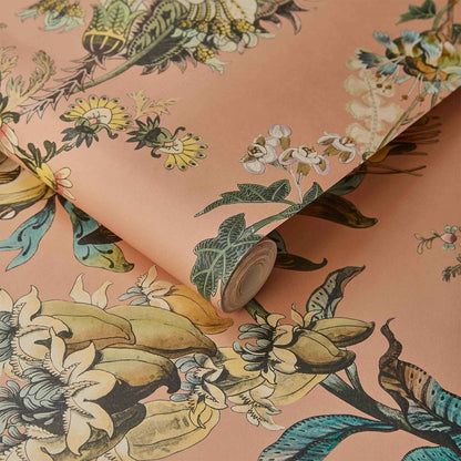 Florafantasia Hybrid Mural Wallpaper - House of Hackney - Bisque Pink