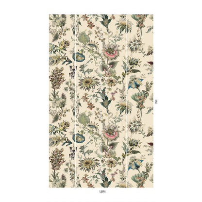 Florafantasia Hybrid Mural Wallpaper - House of Hackney - Ecru