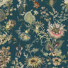 Flora Fantasia Hybrid Mural Wallpaper - House of Hackney - Cerulean