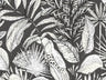 Jardin Bel Air Garden Leaf Wallpaper - Anthracite