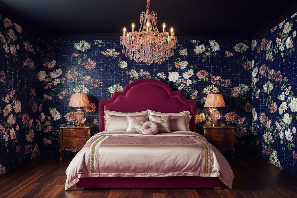 Floral Tiles - NZ Wallpaper Series
