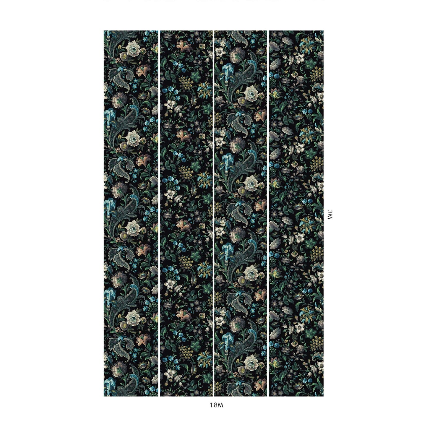 Florika Hybrid Mural Wallpaper - House of Hackney - 2 Colours
