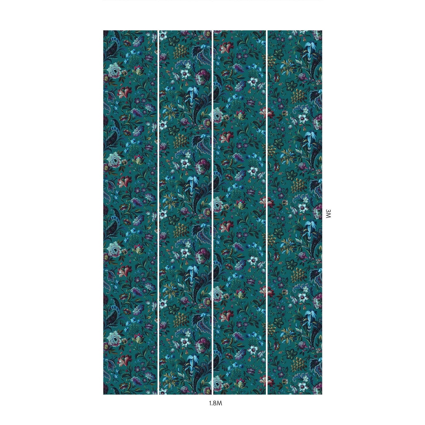 Florika Hybrid Mural Wallpaper - House of Hackney - 2 Colours