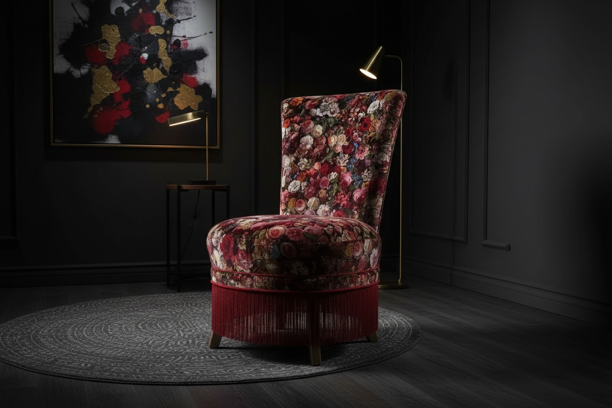 Flowerbomb Chair - Black Room