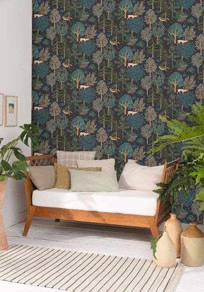 Ballad Wallpaper (La Forêt Collection) - 5 Colours