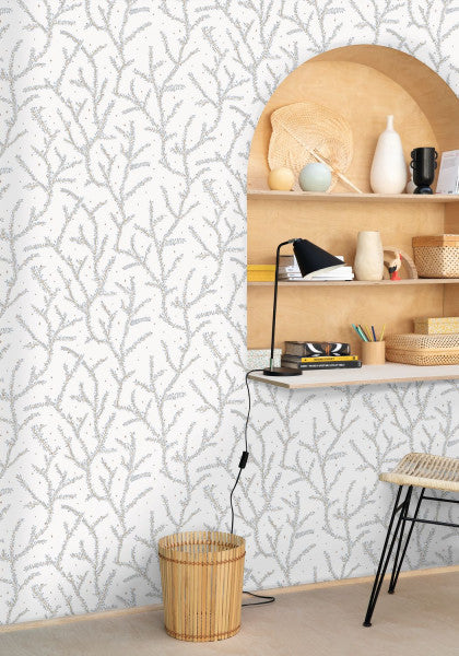 Little Woods Wallpaper (La Forêt Collection) - 5 Colours