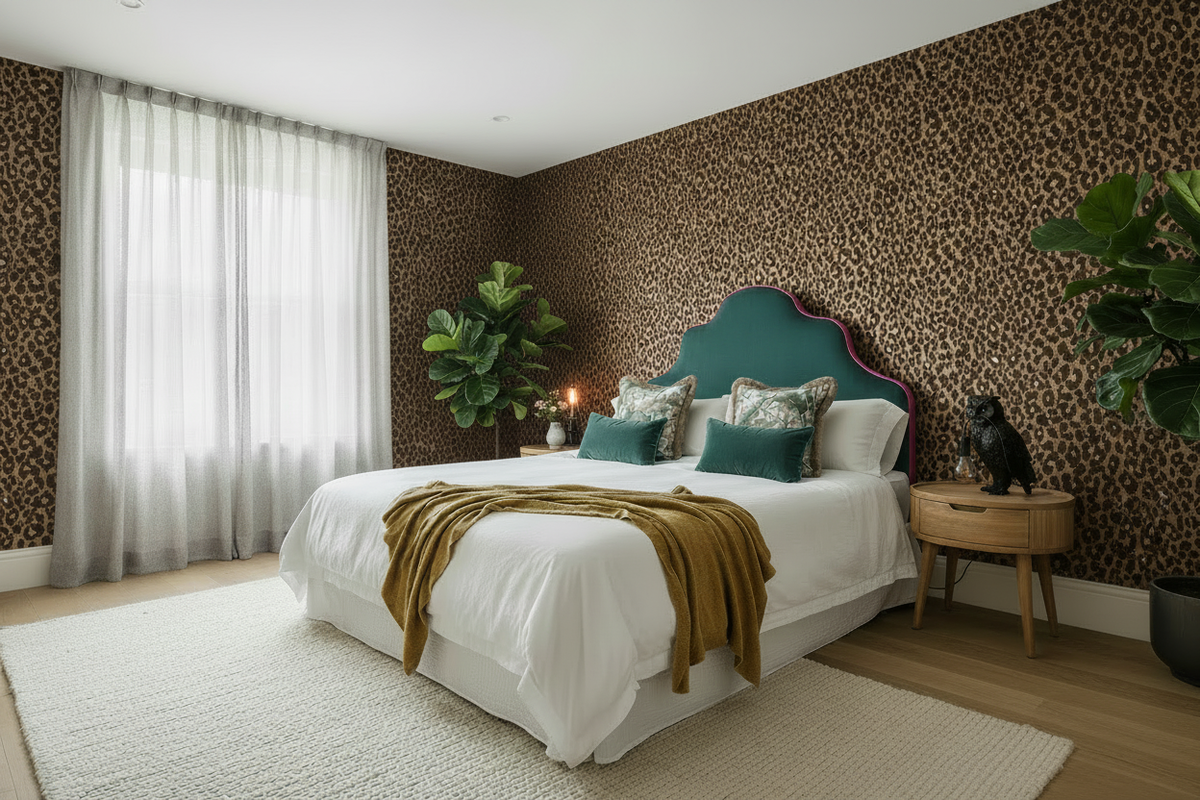 Makucha Bead Wallpaper - Taupe