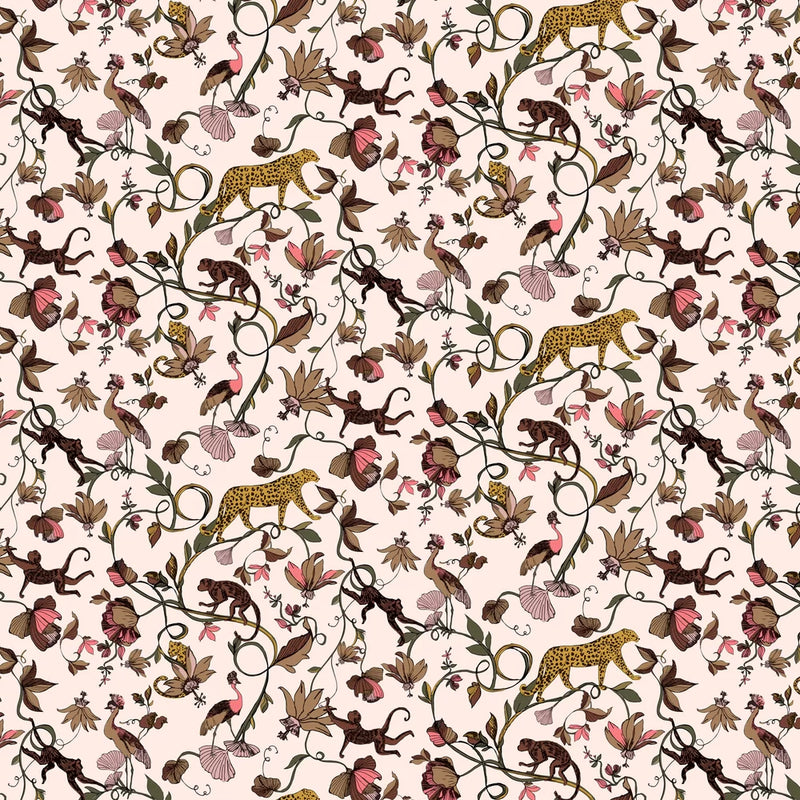 Sample - Exotic Wildlings Wallpaper - Multi