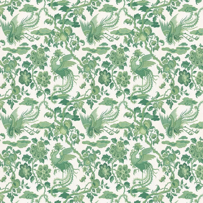 Chifu Chinoiserie Wallpaper - Emerald