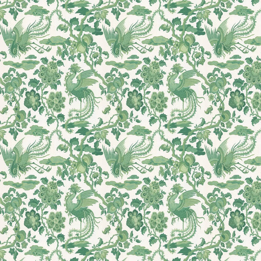 Chifu Chinoiserie Wallpaper - Emerald