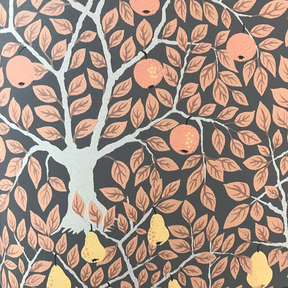 Pomona Pear Wallpaper - Brown