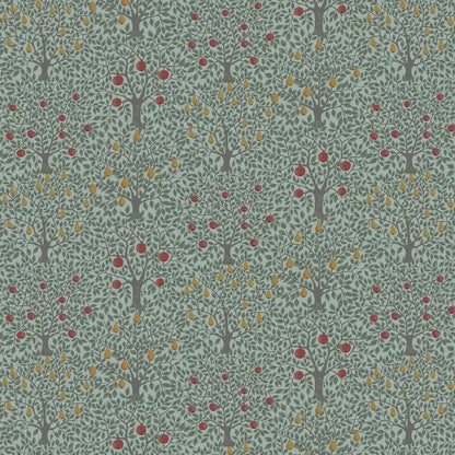 Pomona Pear Wallpaper - Green