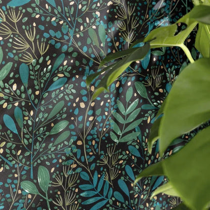 Joy Wallpaper - Dark Green/Blue