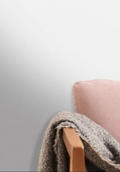 Uni Natte Wallpaper - Gris Argile
